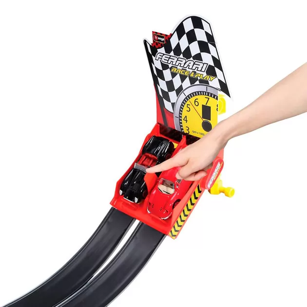 Игровой набор - ТРЕК FERRARI СКОРОСТНАЯ ПЕТЛЯ (1:43)