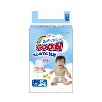 Подгузники GOO.N Регулярные унисекс (L)