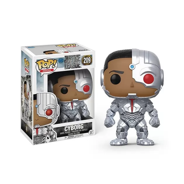 Игровая фигурка FUNKO POP! серии Лига Справедливости" - КИБОРГ"