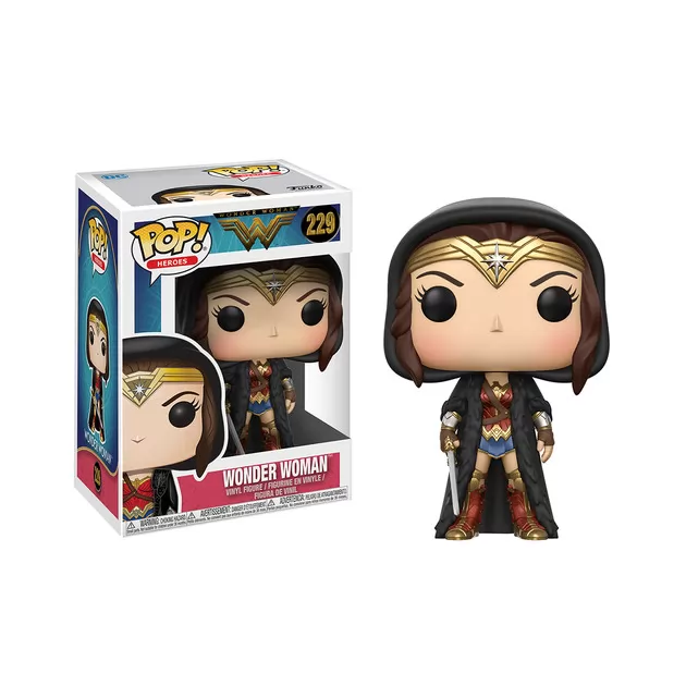 Игровая фигурка FUNKO POP! cерии Чудо-женщина" - ЧУДО-ЖЕНЩИНА В ПЛАЩЕ"