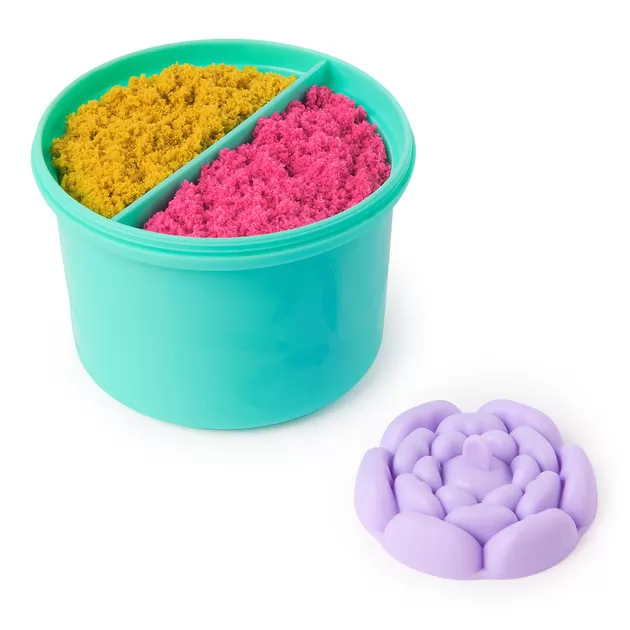 Набор песка для детского творчества - Kinetic Sand Сказочные цветы