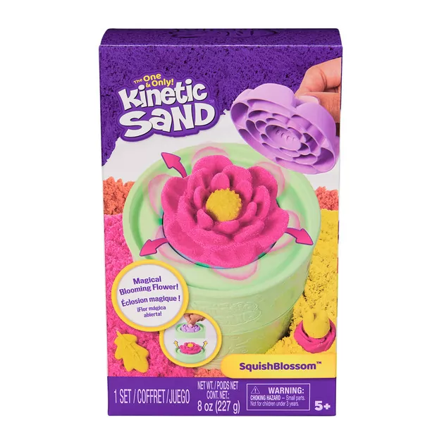 Набор песка для детского творчества - Kinetic Sand Сказочные цветы