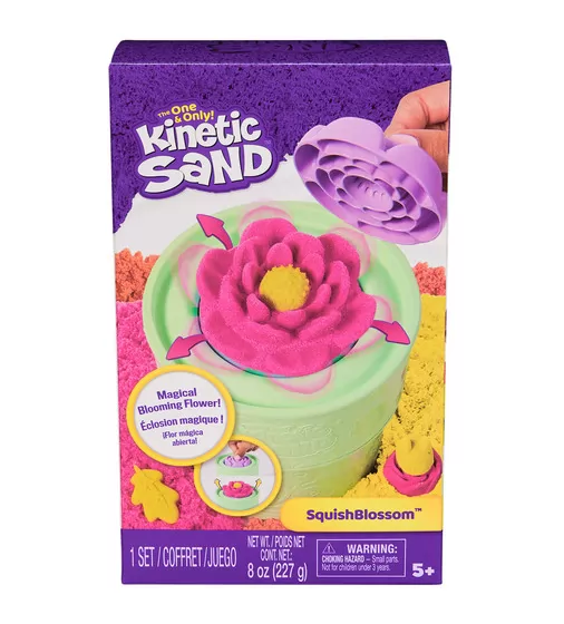 Набор песка для детского творчества - Kinetic Sand Сказочные цветы - 71677_1.jpg - № 1