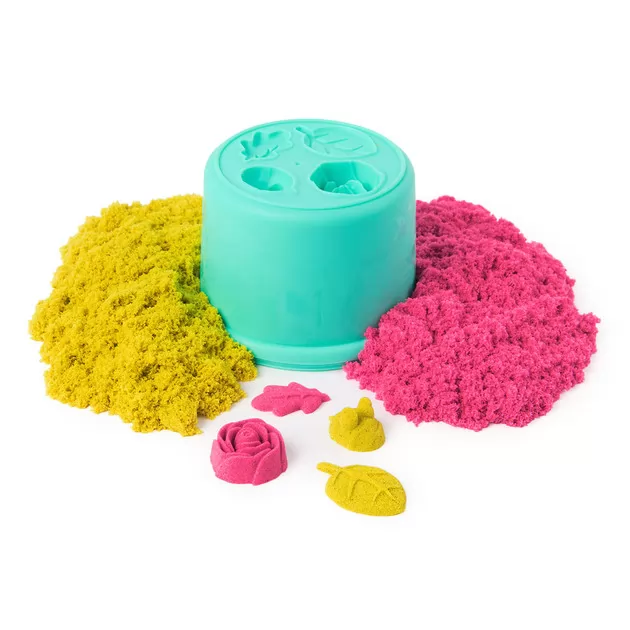 Набор песка для детского творчества - Kinetic Sand Сказочные цветы