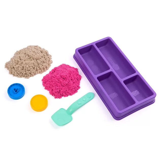 Набор песка для детского творчества - Kinetic Sand Цветное  печенье