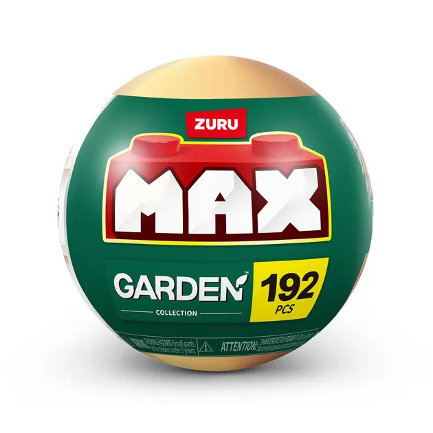 Конструктор в капсуле Max S1 – Садовые растения в горшочках