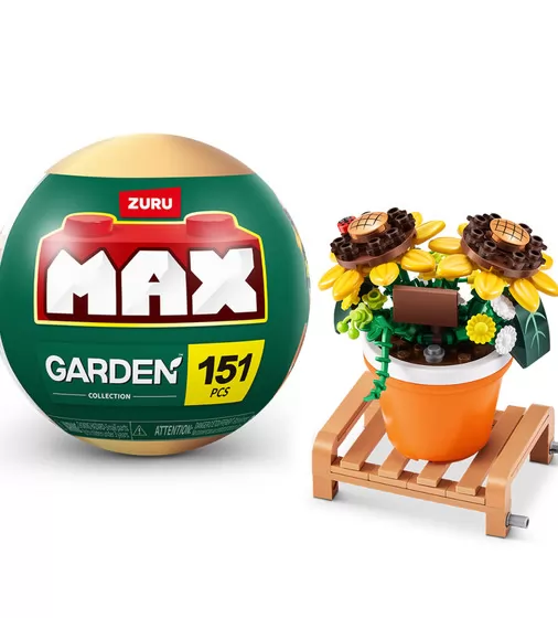 Конструктор в капсуле Max S1 – Садовые растения в горшочках - 83183GQ1_1.jpg - № 1