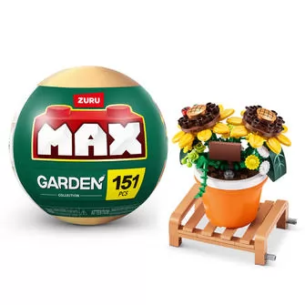 Конструктор в капсуле Max S1 – Садовые растения в горшочках
