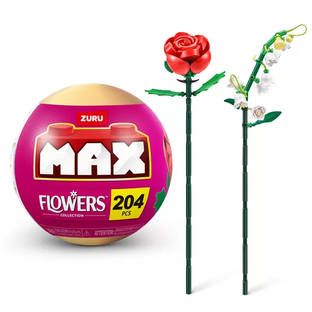 Конструктор в капсуле Max S1 – Садовые цветы