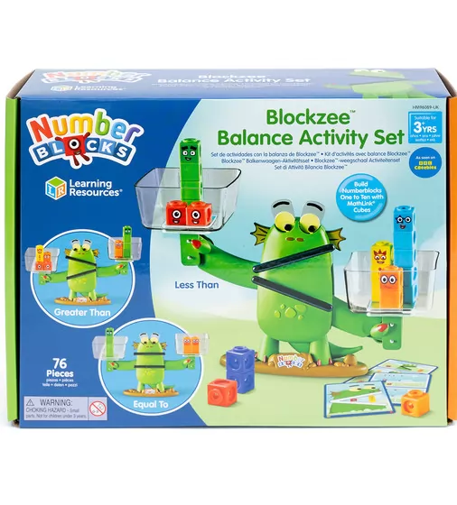 Обучающий игровой набор Learning Resources серии Numberblocks" - Весы Blockzee™" - HM96089-UK_1.jpg - № 1