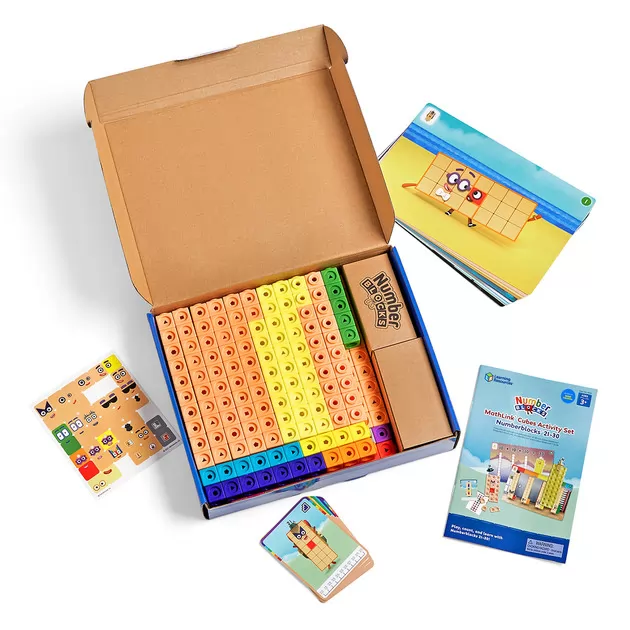 Обучающий игровой набор Learning Resources серии Numberblocks" - Учимся считать 21-30 MathLink®"