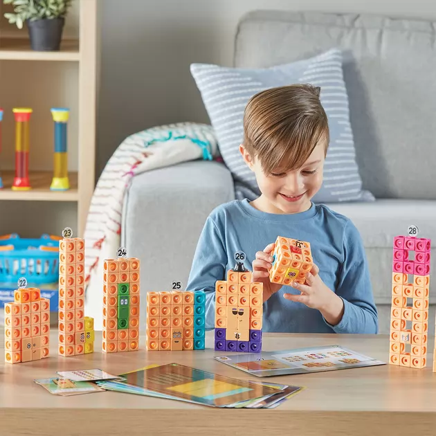 Обучающий игровой набор Learning Resources серии Numberblocks" - Учимся считать 21-30 MathLink®"