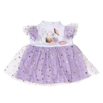 Одежда для куклы Baby Annabell - Сиреневое платье