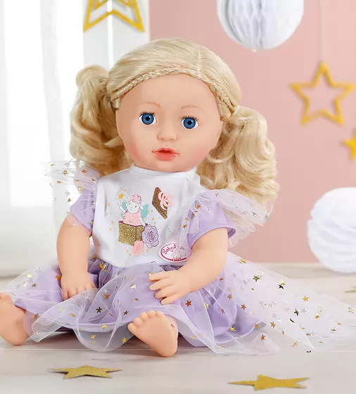 Одежда для куклы Baby Annabell - Сиреневое платье - 710296_4.jpg - № 4