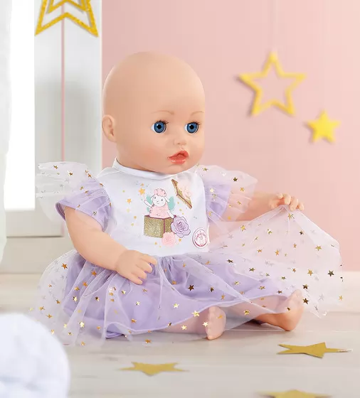 Одежда для куклы Baby Annabell - Сиреневое платье - 710296_3.jpg - № 3