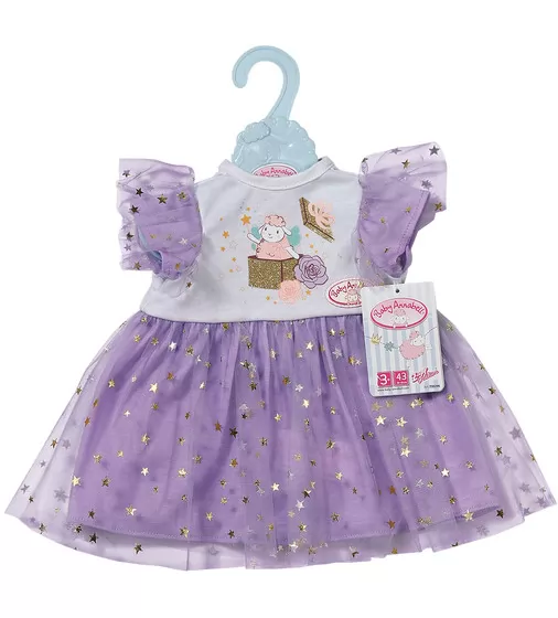 Одежда для куклы Baby Annabell - Сиреневое платье - 710296_5.jpg - № 5