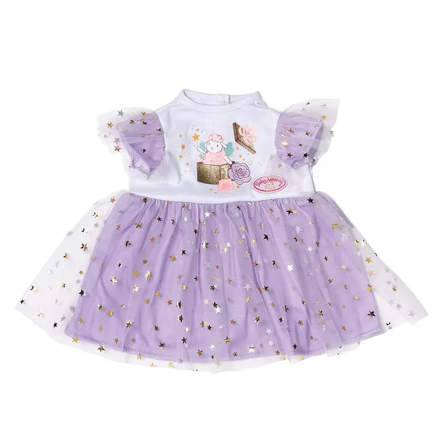 Одежда для куклы Baby Annabell - Сиреневое платье