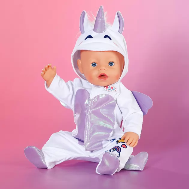 Одежда для куклы Baby Born - Комбинезон Единорога