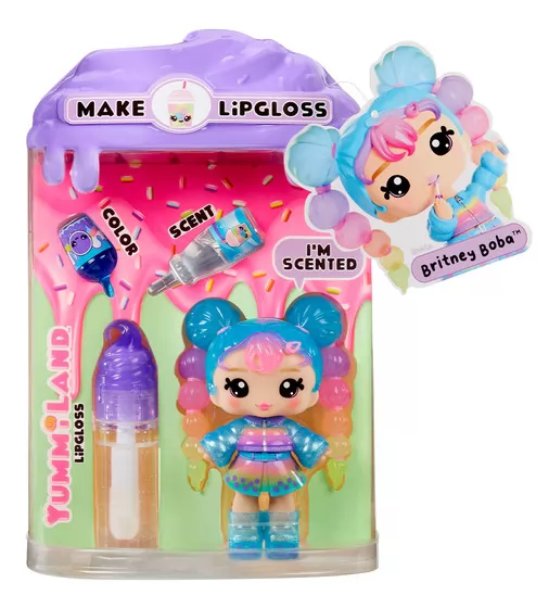 Игровой набор с куклой и блеском для губ Yummiland S2 – Бритни Боба - 525455_1.jpg - № 1