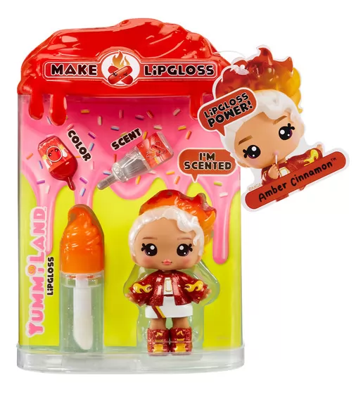 Игровой набор с куклой и блеском для губ Yummiland S2 – Корица Амбер - 525615_1.jpg - № 1