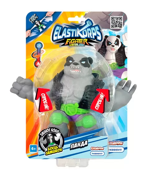 Стретч-игрушка Elastikorps серии Fighter Kamaleon" – Боец-хамелеон" - ELAKAM-HERO1-BL_5.jpg - № 5