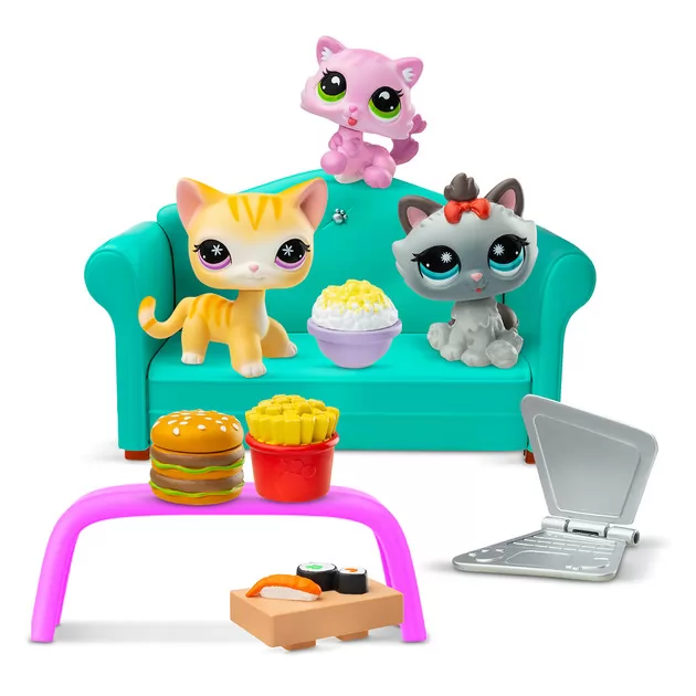 Игровой набор Littlest Pet Shop - Вечеринка со вкусняшками