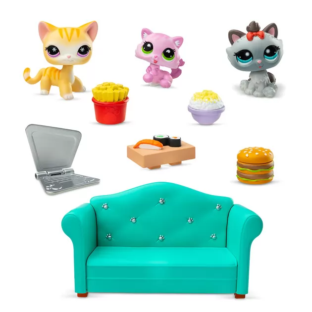 Игровой набор Littlest Pet Shop - Вечеринка со вкусняшками