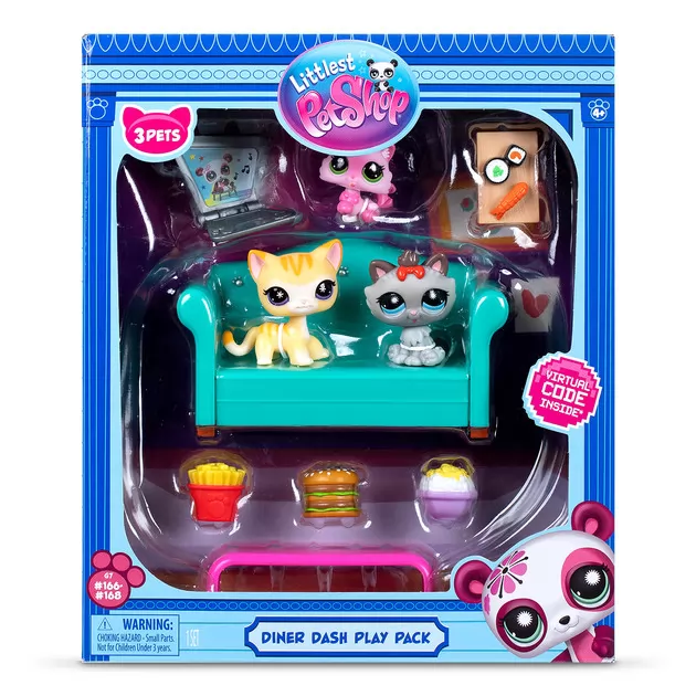 Игровой набор Littlest Pet Shop - Вечеринка со вкусняшками