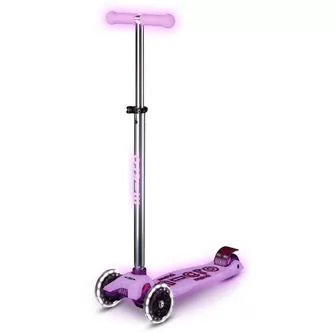 Самокат Micro серии Maxi Deluxe Glow LED