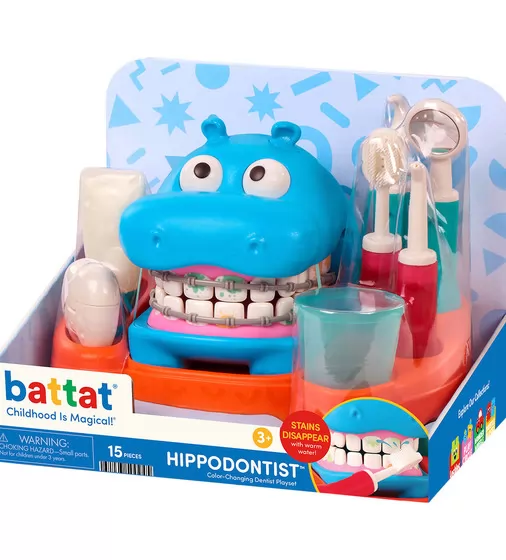 Игровой набор - Бегемотик у стоматолога - BT1803Z_11.jpg - № 11