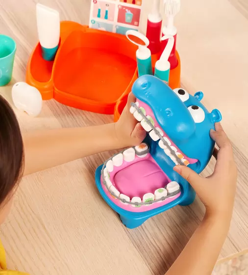 Игровой набор - Бегемотик у стоматолога - BT1803Z_10.jpg - № 10