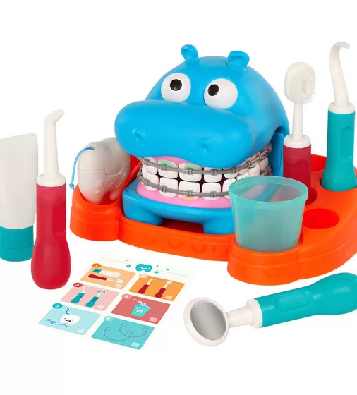 Игровой набор - Бегемотик у стоматолога - BT1803Z_2.jpg - № 2