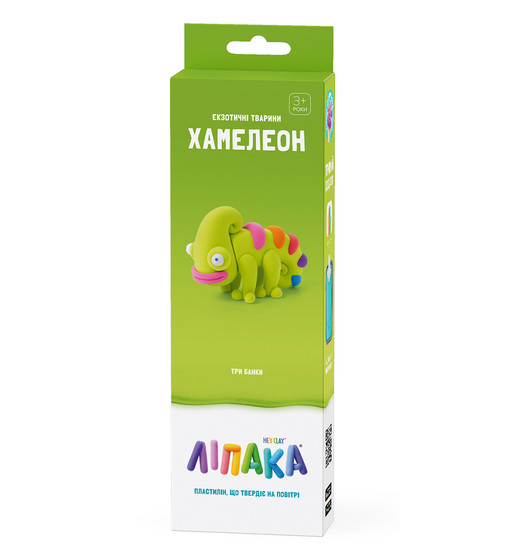 Набор самозатвердевающего пластилина Липака - Хамелеон - 30123-UA01_1.jpg - № 1