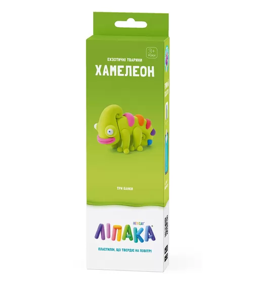 Набор самозатвердевающего пластилина Липака - Хамелеон - 30123-UA01_1.jpg - № 1