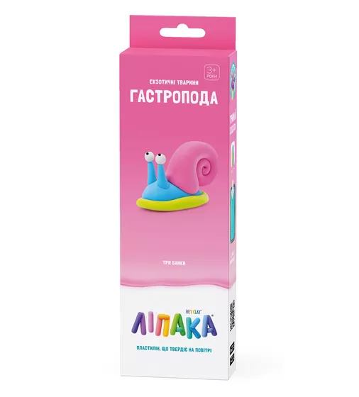 Набор самозатвердевающего пластилина Липака - Гастропода - 30125-UA01_1.jpg - № 1
