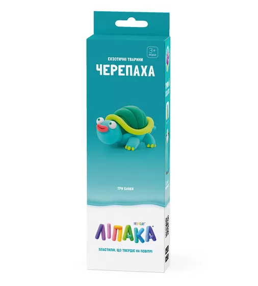 Набор самозатвердевающего пластилина Липака - Черепаха - 30126-UA01_1.jpg - № 1