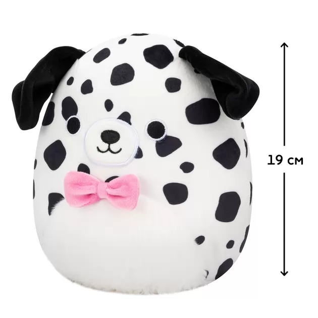 Мягкая игрушка Squishmallows - Далматинец Дастин (19 см)