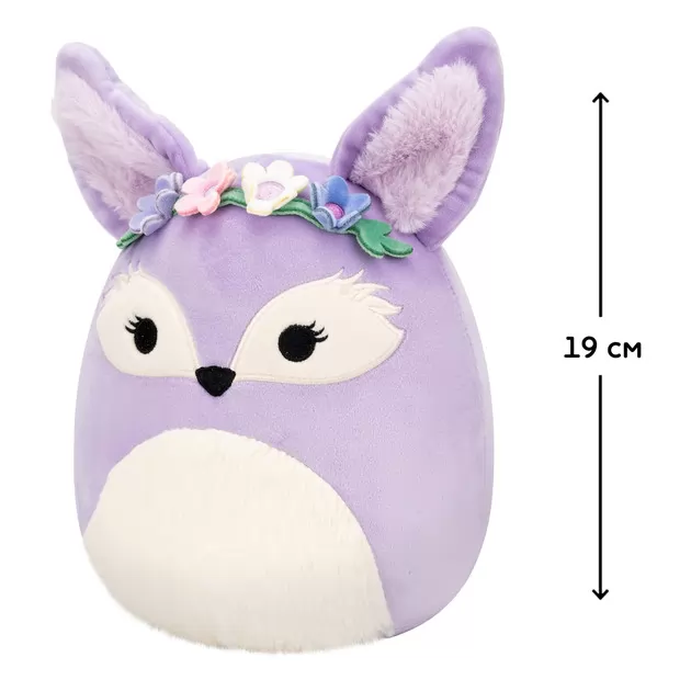 Мягкая игрушка Squishmallows - Лисица фенек Каденс (19 см)