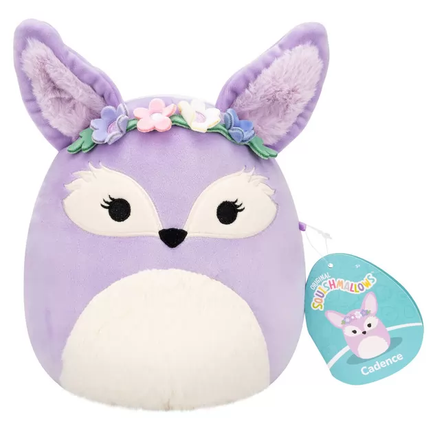 Мягкая игрушка Squishmallows - Лисица фенек Каденс (19 см)