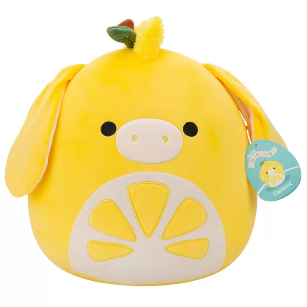 Мягкая игрушка Squishmallows - Ослик-лимончик Клемент (30 см)