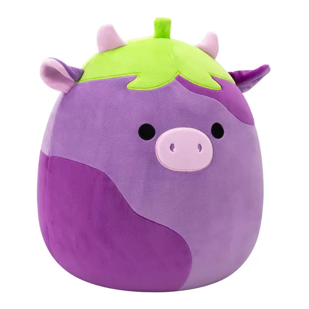Мягкая игрушка Squishmallows - Коровка-баклажан Фредерик (30 см)