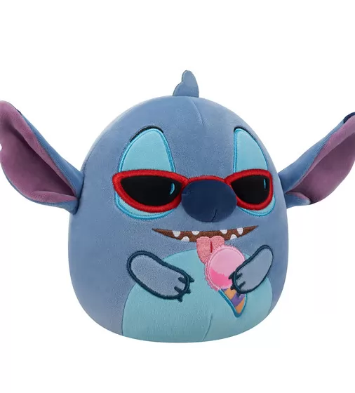 Мягкая игрушка Squishmallows серии Disney" - Стич с мороженым (17 см)" - SQDI00729_6.jpg - № 6
