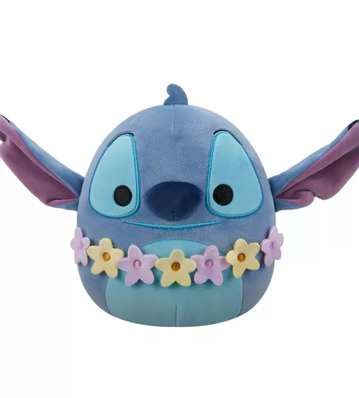 Мягкая игрушка Squishmallows серии Disney" - Стич в гавайских леях (17 см)" - SQDI00731_1.jpg - № 1