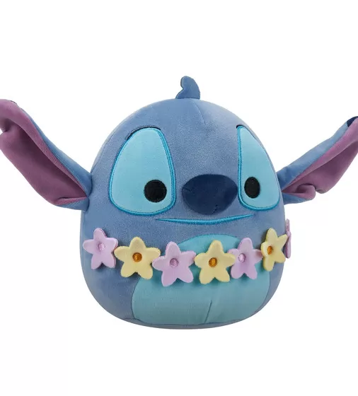 Мягкая игрушка Squishmallows серии Disney" - Стич в гавайских леях (17 см)" - SQDI00731_6.jpg - № 6