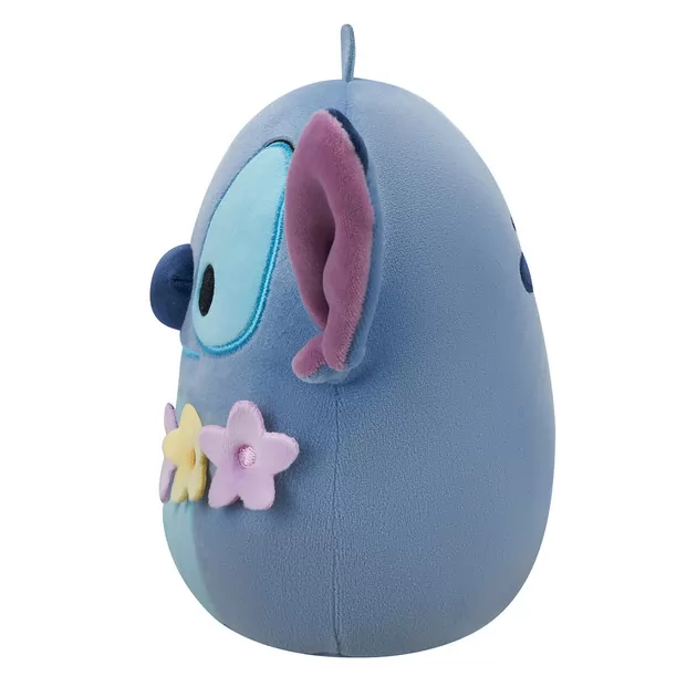 Мягкая игрушка Squishmallows серии Disney" - Стич в гавайских леях (17 см)"