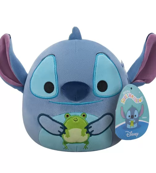 Мягкая игрушка Squishmallows серии Disney" - Стич с лягушкой (17 см)" - SQDI00730_7.jpg - № 7