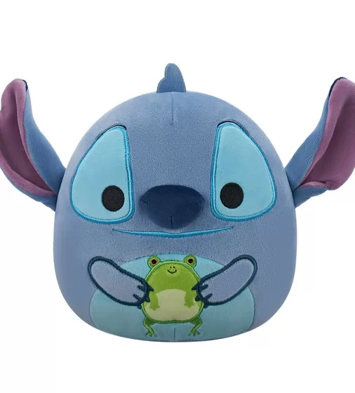 Мягкая игрушка Squishmallows серии Disney" - Стич с лягушкой (17 см)" - SQDI00730_1.jpg - № 1