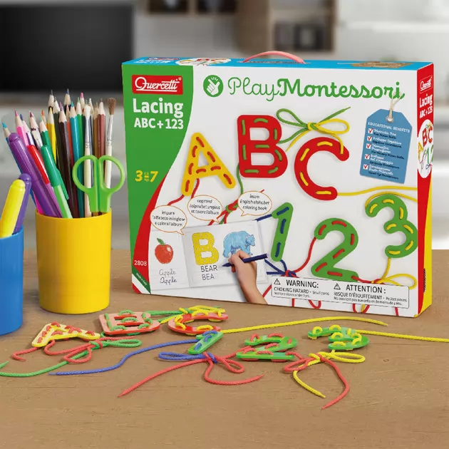 Раззвивающий игровой набор серии Play Montessori" - Буквы и цифры"
