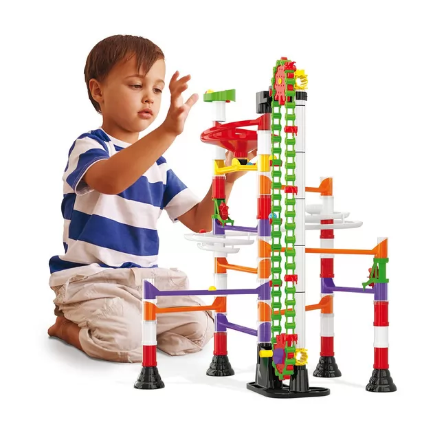 Конструктор-марбл серии Marble Run" - Migoga, трасса с элеватором"