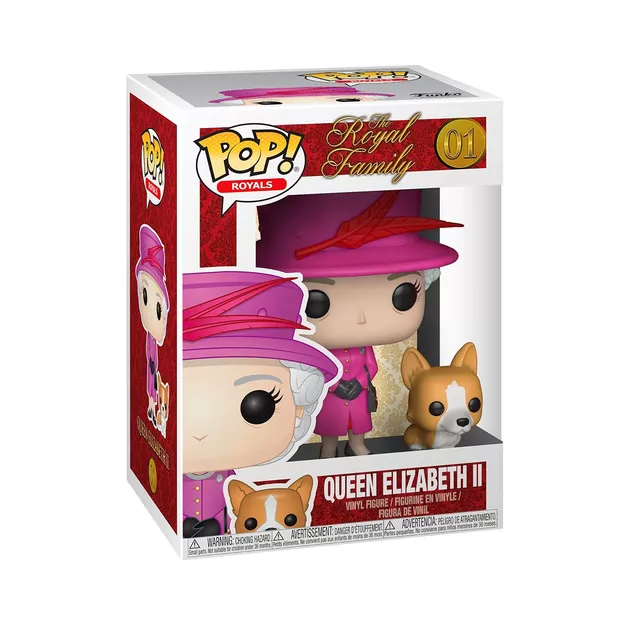 Игровая фигурка FUNKO POP! cерии Royal S1"  Queen Elizabeth II"
